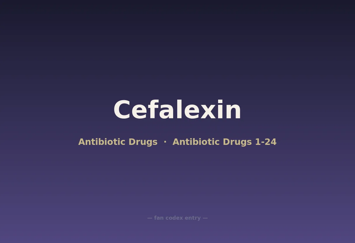 Cefalexin