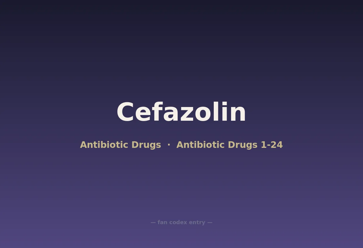 Cefazolin